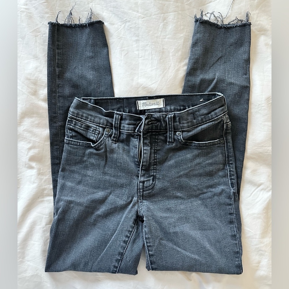 9” High Rise Madewell Skinny Jeans